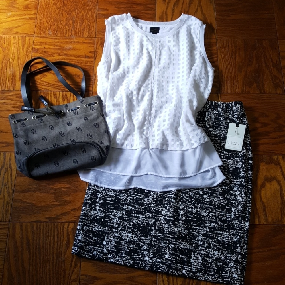 New Dana Buchman skirt L